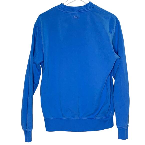 Lacoste x Netflix Stranger Things S Demogorgon Sweatshirt Blue Organic Cotton - Picture 3 of 12